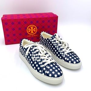 Tory Burch Amalia Leather Sneakers Size 10
